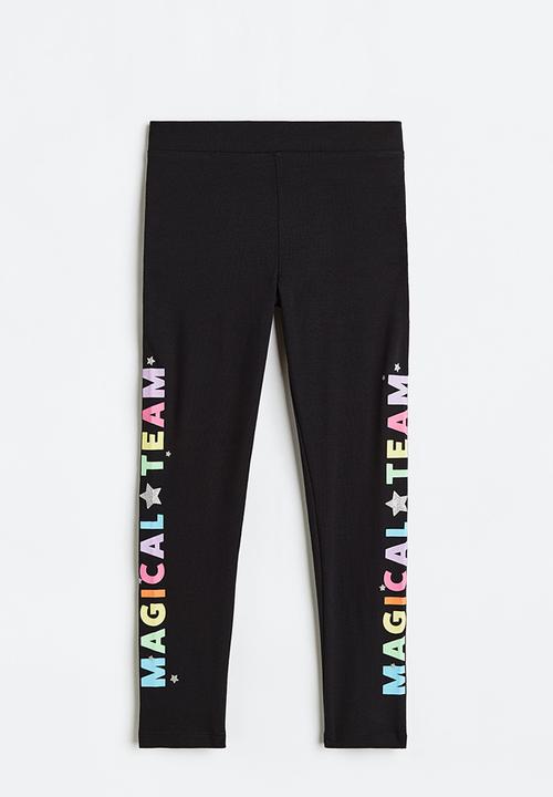 H&M - Leggings - black & magical team 