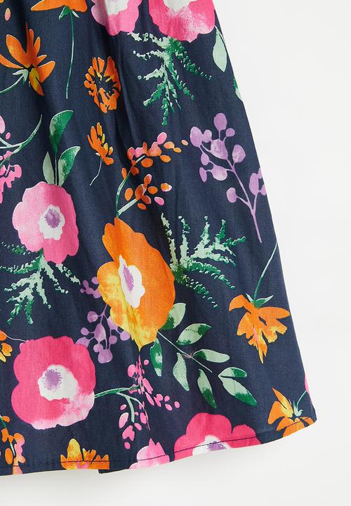 Pop Candy - sleeveless dress - navy