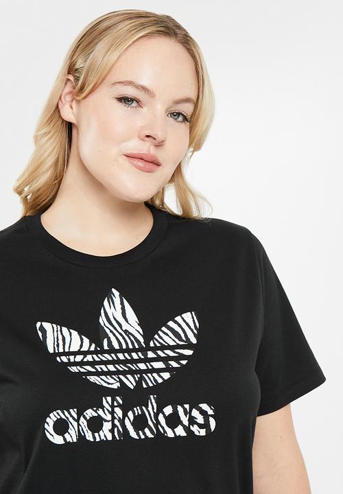 adidas Originals - Plus animal t w - black