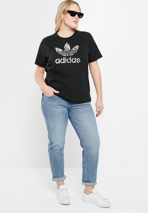 adidas Originals - Plus animal t w - black