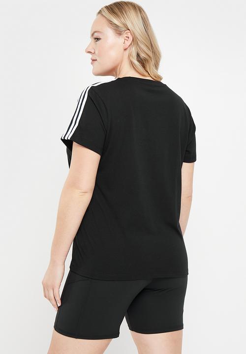 adidas Performance - Plus w 3s t 2 - black & white