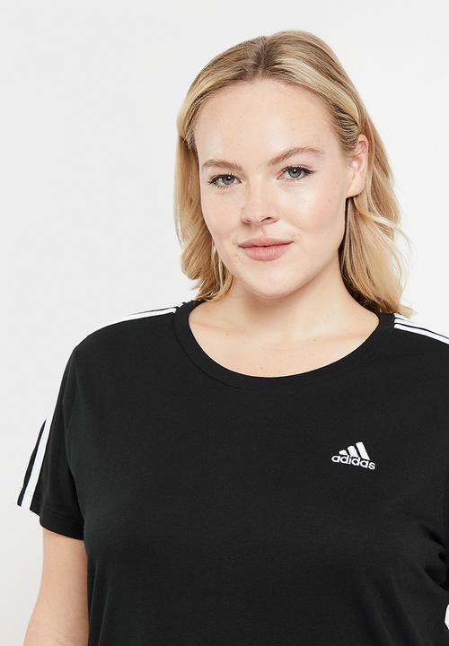 adidas Performance - Plus w 3s t 2 - black & white