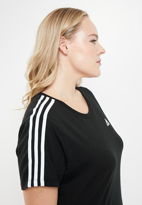 adidas Performance - Plus w 3s t 2 - black & white