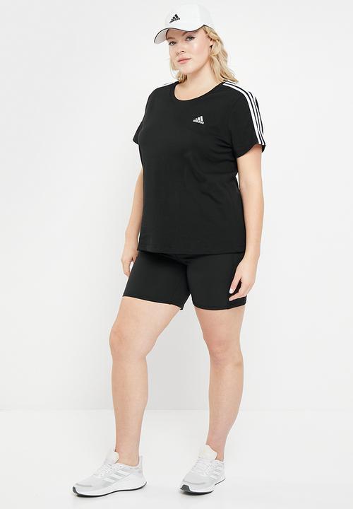 adidas Performance - Plus w 3s t 2 - black & white