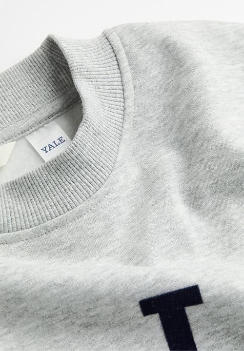 H&M - Oversized sweatshirt - light grey marl yale