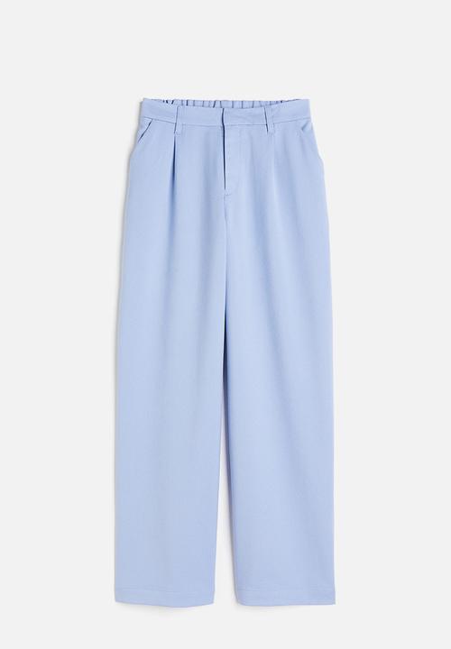 H&M - Tailored trousers - light blue