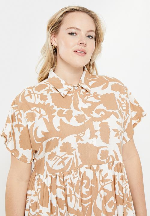 AMANDA LAIRD CHERRY - Plus Makheka - neutral & black abstract