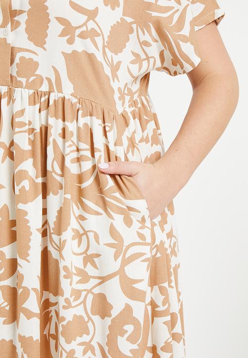 AMANDA LAIRD CHERRY - Plus Makheka - neutral & black abstract