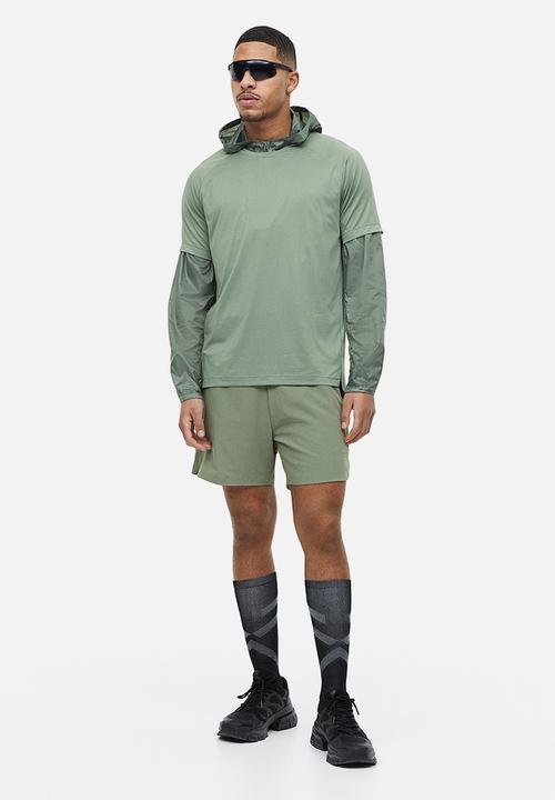 H&M - Sports shorts - sage green 