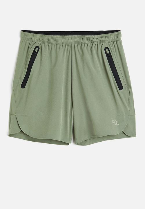H&M - Sports shorts - sage green 