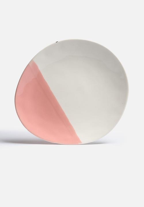 Urchin Art - Set of 4 Colour Block Side Plates