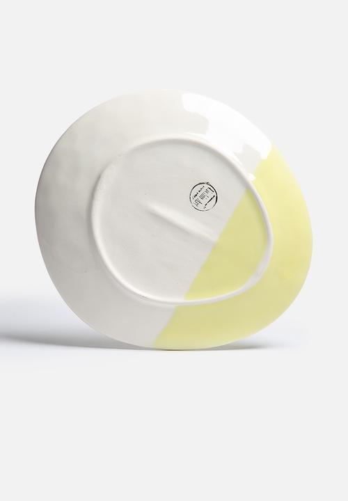 Urchin Art - Set of 4 Colour Block Side Plates