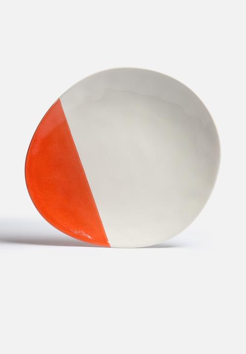 Urchin Art - Set of 4 Colour Block Side Plates