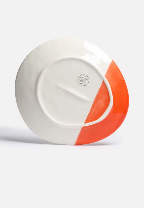Urchin Art - Set of 4 Colour Block Side Plates