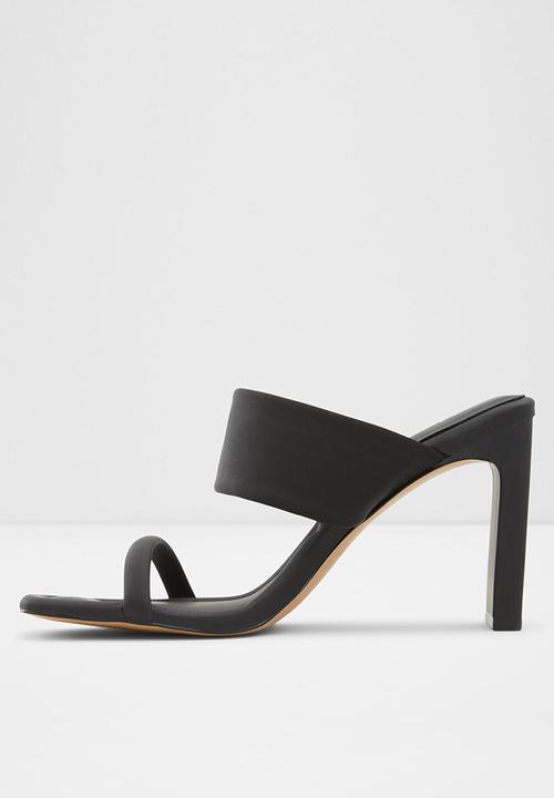 ALDO - Meatha strappy heel mule - black