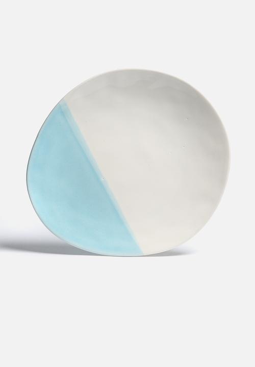 Urchin Art - Set of 4 Colour Block Side Plates