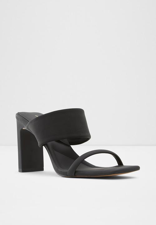 ALDO - Meatha strappy heel mule - black