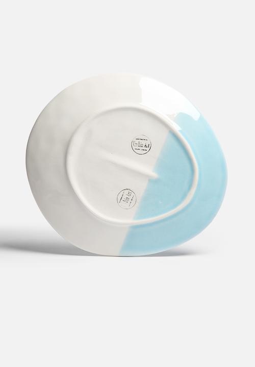 Urchin Art - Set of 4 Colour Block Side Plates
