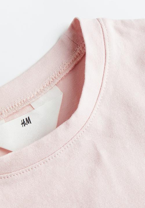 H&M - T-shirt - light pink