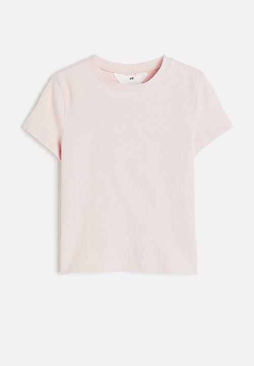 H&M - T-shirt - light pink