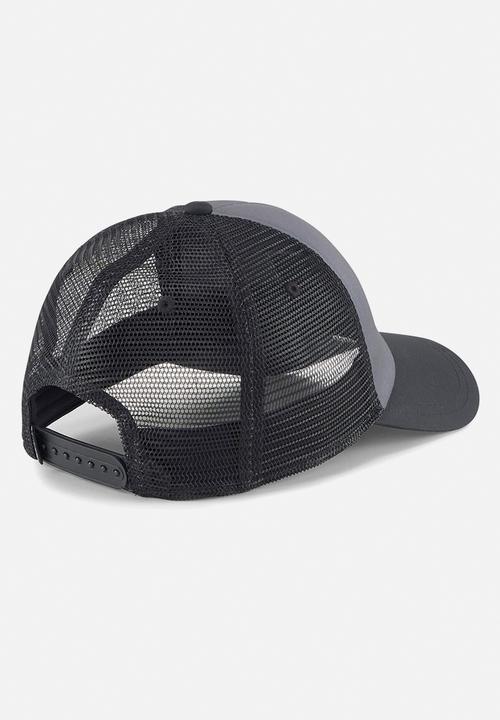 PUMA - Puma trucker cap - puma black & castlerock