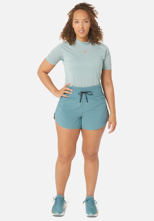 ASICS - Nagino 4in run short - foggy teal