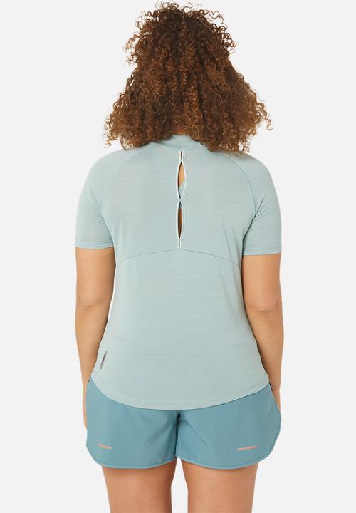 ASICS - Nagino run short sleeve top - ocean haze