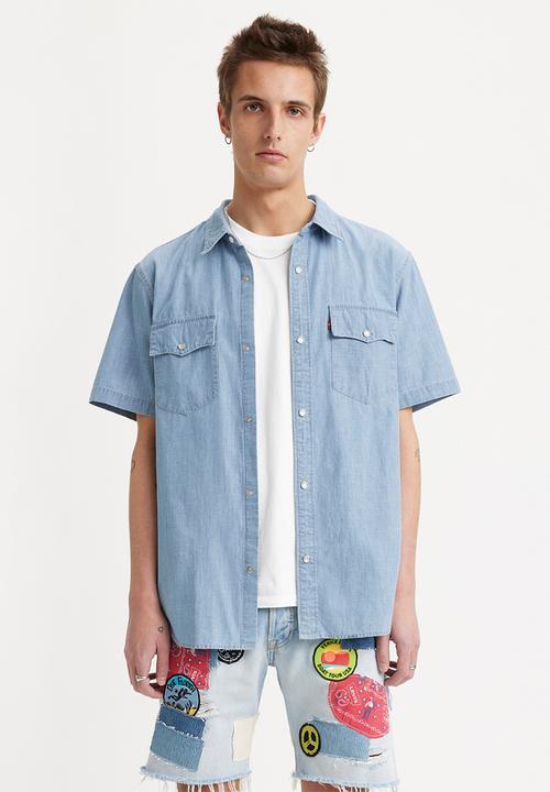 Levi’s® - Short sleeve relaxed fit western - new hyde chamber