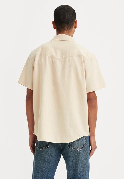 Levi’s® - Short sleeve relaxed fit western - newman ecru