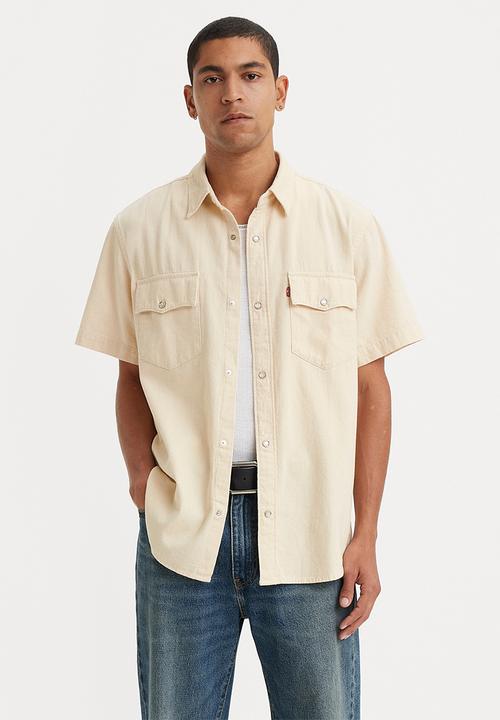 Levi’s® - Short sleeve relaxed fit western - newman ecru