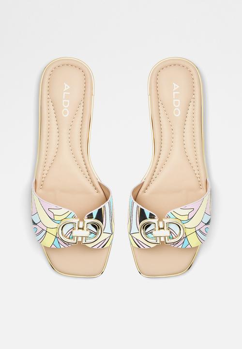 ALDO - Bellenor slip on sandal - beige