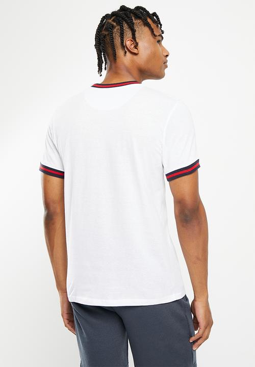 Brave Soul - Emb tee - optic white