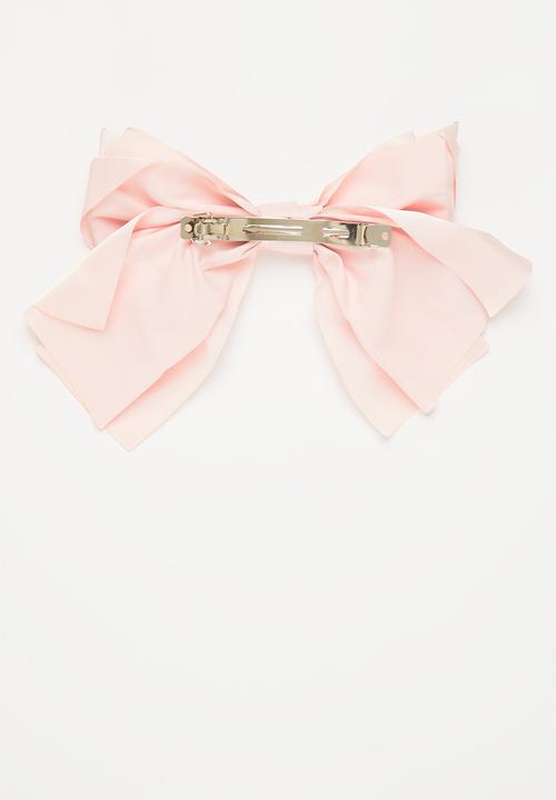 Pop Candy - Girls bow hair clip - pink