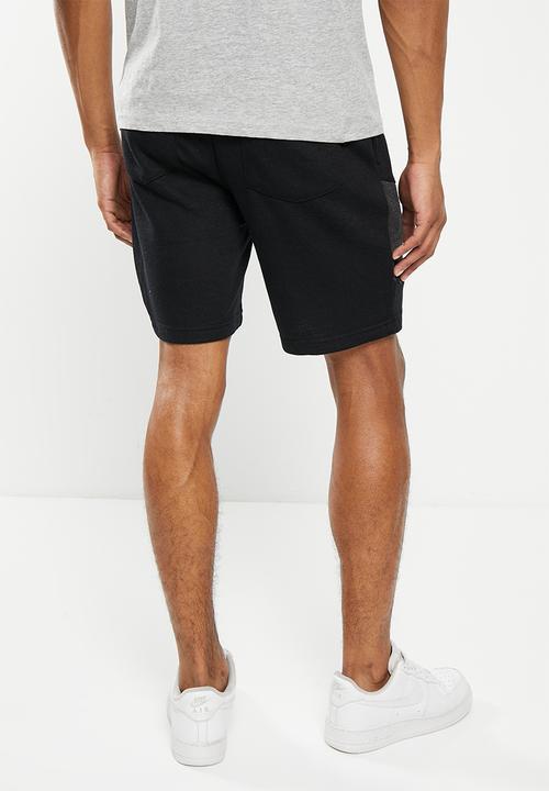 Brave Soul - Flowdan shorts - jet black