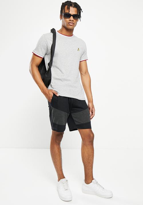 Brave Soul - Flowdan shorts - jet black