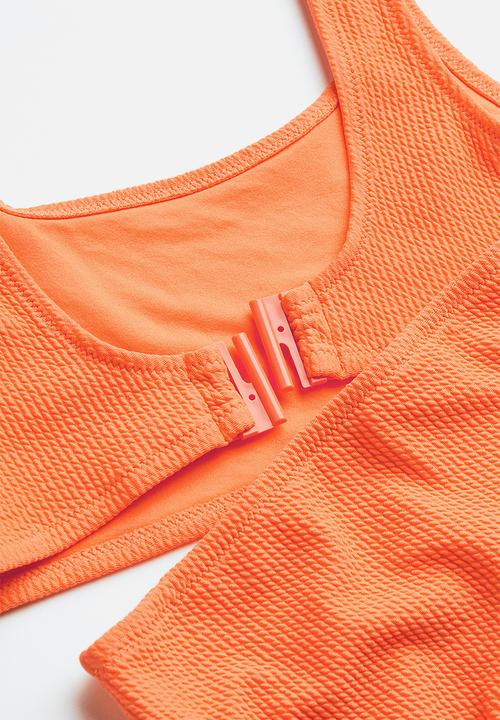 H&M - Textured bikini - orange