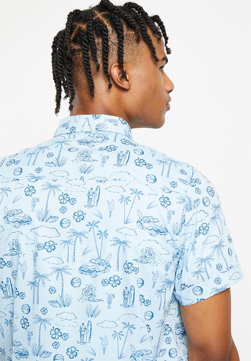 Brave Soul - Defey shirt - baby blue