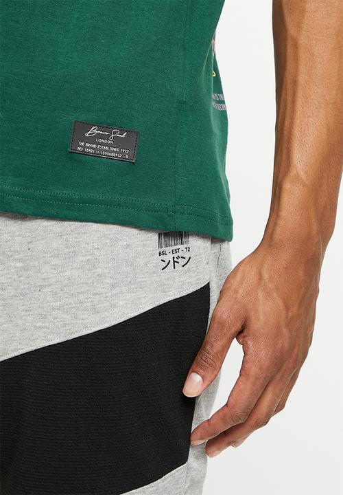 Brave Soul - Sendai tee - green