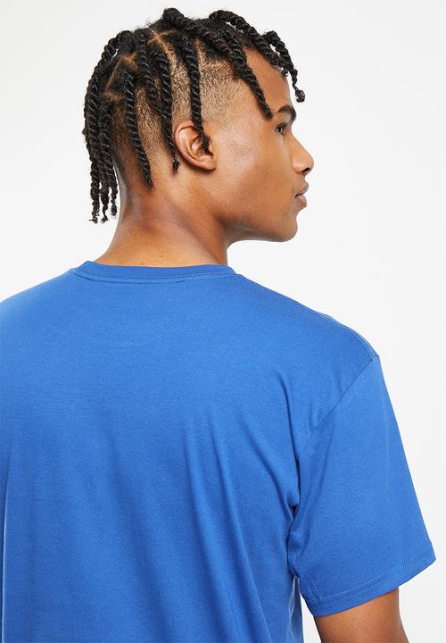 Vans - Left chest logo ii short sleeve - true blue & white