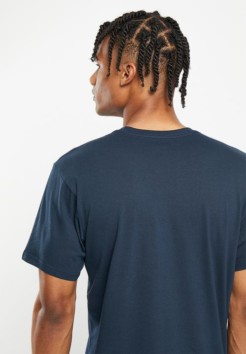 Vans - Snaked centre logo short sleeve tee - navy