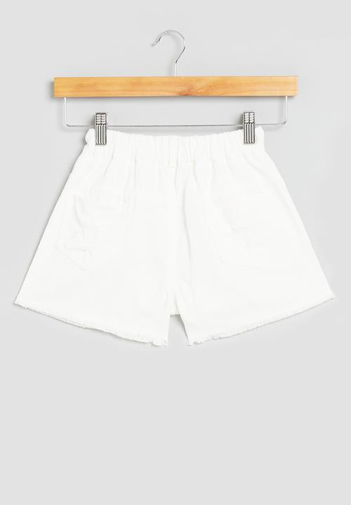 Pop Candy - Girls shorts - white
