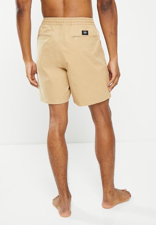 Vans - Mn range relaxed elastic short - khaki