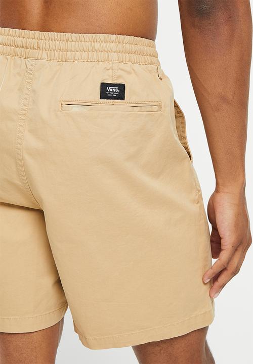 Vans - Mn range relaxed elastic short - khaki