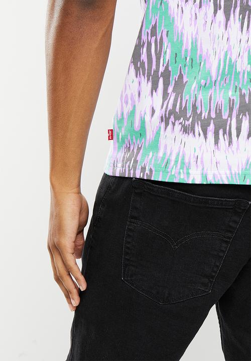 Levi’s® - Short sleeve relaxed fit tee - ssnl expression boxtab aop