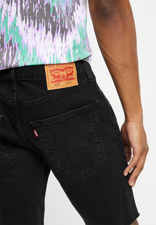 Levi’s® - 412 Slim shorts - heartbeats adv 