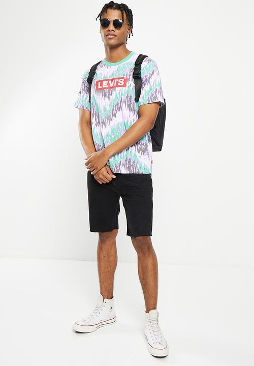 Levi’s® - 412 Slim shorts - heartbeats adv 