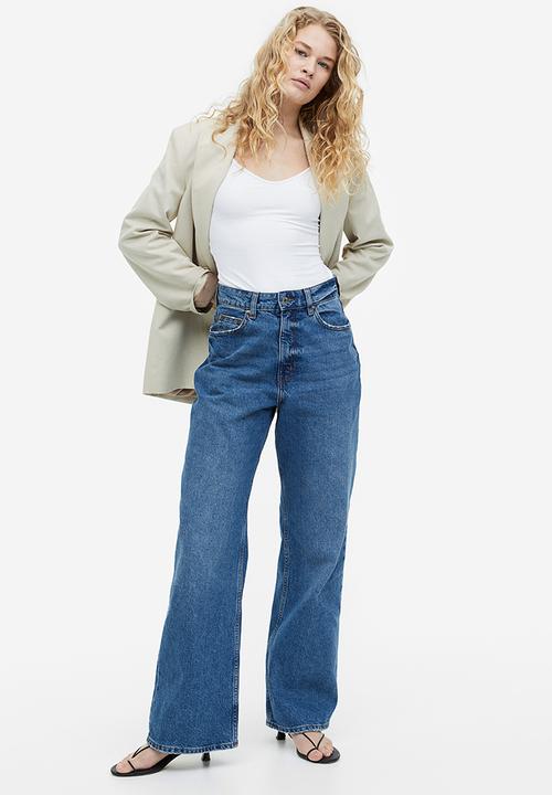 H&M - Strappy microfibre top - white