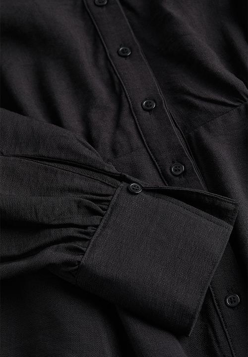 H&M - Tie-belt dress - black