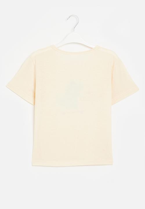 Pop Candy - Printed tee - yellow