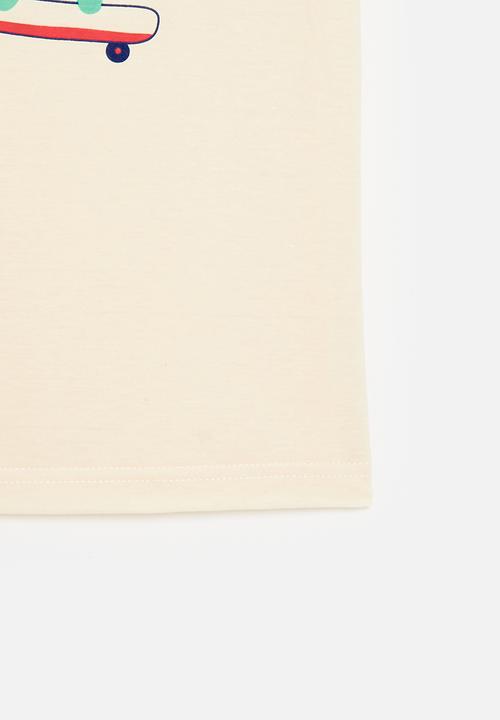 Pop Candy - Printed tee - yellow